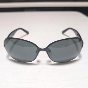 Dolce&Gabbana Men DG Black Oval Sunglasses Gray Lens Luxury Elegant Classic Used - Picture 1 of 9