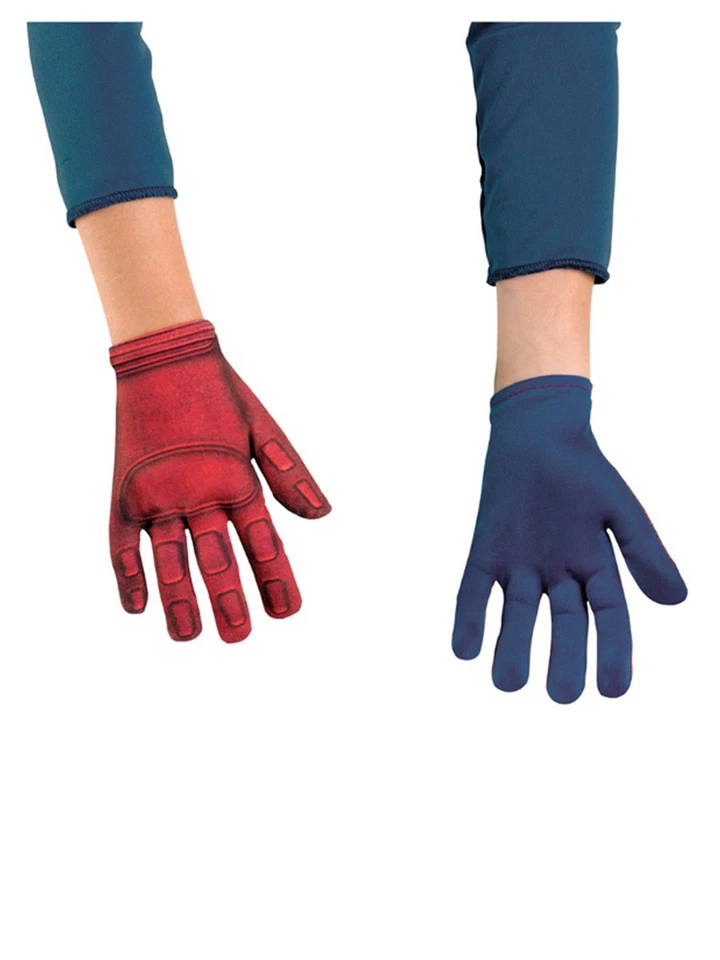 Guantes de disfraz de superhéroe Capitán América de los Vengadores para niños Foto 1 de 1