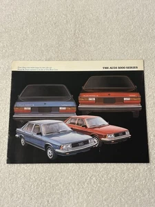 Original 1980 AUDI 5000 SERIES NEW CAR  LINEUP CAR SALES BROCHURE Ad Catalog - Picture 1 of 7