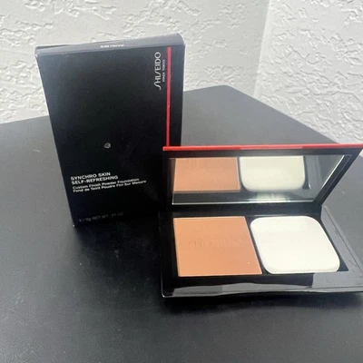 Shiseido Synchro Skin Self-Refreshing Finish Powder Foundation 530 Henna NIB - Image 1 of 4