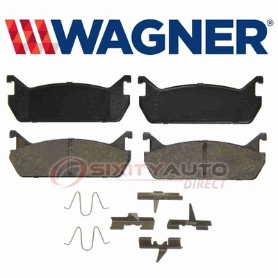 Wagner Brake Rear Disc Brake Pad Set for 1990-1994 Mazda 323 - Braking xd Foto 1 de 4