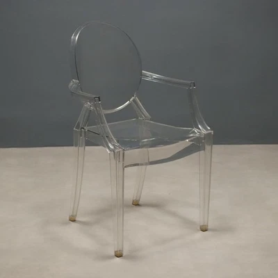 Kartell Louis Ghist Stuhl Design Philippe Starck Polycarbonat Originell - Bild 1 von 4