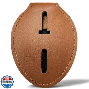 Police Badge Holder,Made of Cowhide, Law Enforcement Badge Holder, Universal, - Picture 1 of 5