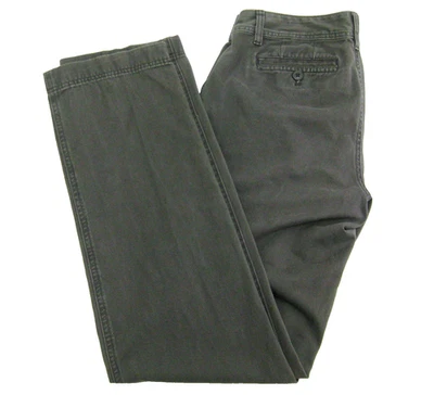 Eddie Bauer Womens Size 10 Gray 31x34 Chino Pants Curvy Fit Straight Leg Cotton - Image 1 of 4