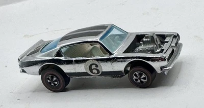 WOW COMO NUEVO 1970 King Kuda Cromo Color Blanco Int. Puertas #6 Redline HotWheels LEER Foto 1 de 4