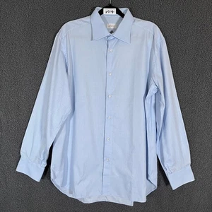 Brioni 100 % Baumwolle Knopfleiste formelles Hemd - Herrengröße 17/43 - blau - Bild 1 von 9