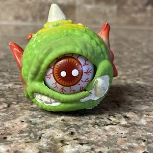 Vintage Mad Balls Knock Off Pop-Out Eye Horn Head Green Cyclops Toy Bootleg - Bild 1 von 7