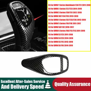 Consola central de fibra de carbono perno de cambio de marchas para BMW F30 F20 F10 F15 F25 X5 X3 - Imagen 1 de 11