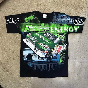 ALL OVER - 2008 Chase NASCAR MEDIUM Amp Energy Dale Earnhardt JR Camicia 2 lati - Foto 1 di 7