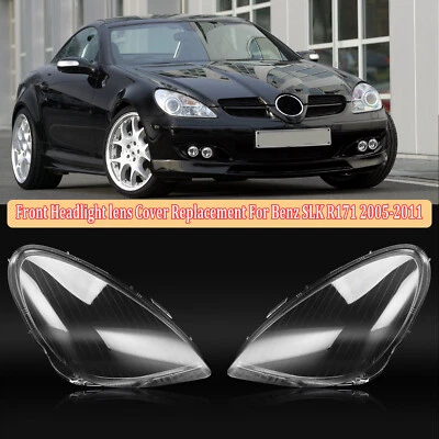 Cubierta de lente de faro delantero para Mercedes-Benz SLK R171 2005-2011 Foto 1 de 4