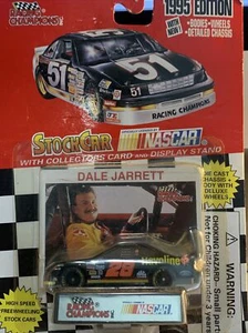 1995 Racing Champions #28 Havoline Dale Jarrett Stock Car Nascar 1:64 Black - Picture 1 of 5