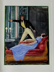 Georges Lepape LA SIESTE gravure sur cuivre EO 1937 - Foto 1 di 6