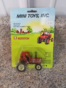 1984 Mini Toys Inc. 1/64 Hesston 1180 DT Turbo Tractor With Real Rubber Tires - Picture 1 of 3