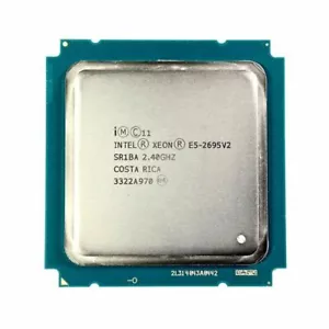 Intel Xeon E5-2695 V2 2.4GHz 12-Core 12C/24T 30M Processor LGA2011 115W CPU - Picture 1 of 3
