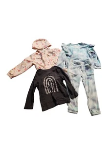 Toddler Girls Winter Clothes Lot Jacket 4T 4 Pc - Picture 1 of 10