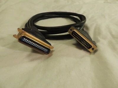 Belkin F2A04606GLD Gold Plated 6ft Parallel Printer Cable - Great Condition! - Image 1 of 2