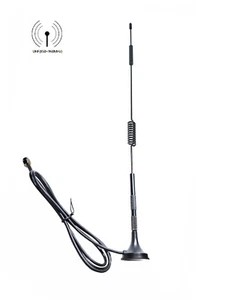 Antena IoT/LoRa/LoRaWAN/RFID 868/915/960MHz 6dBi 1m RG174/SMA-J/Montaje Sucker - Imagen 1 de 9