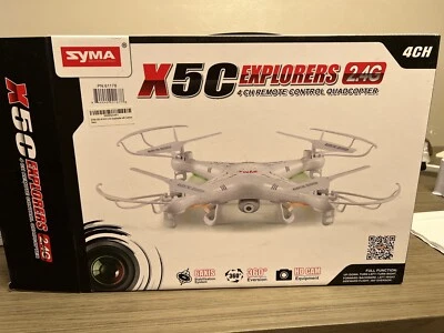 SYMA X5C-1 Explorer 2.4G, Drone with Camera Tested and Works great! - Image 1 of 2