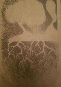 Original Abstraktes Kunstwerk von Geri White, signiert Vintage - Bild 1 von 2