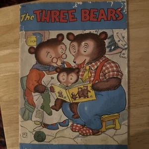 1942 Children's Book The Three Bears Whitman Publishing 980 - Picture 1 of 5