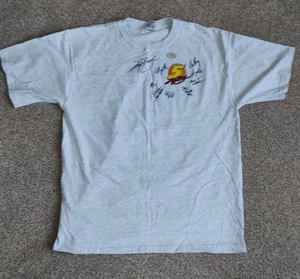 Vintage SIGNED Kellogg Racing Kyle Busch Nascar Hendrick  Racing T Shirt Size XL - Picture 1 of 7