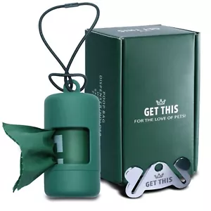 GET THIS Dog Poop Bags Dispenser Clip-On Dog Poop Bag Holder - Picture 1 of 8