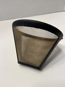 GOLDTONE Reusable 8-12 Cup #4 Cone Coffee Filter fits Boscare Coffee Makers a... - Picture 1 of 3