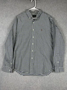 Ralph Lauren uomo maniche lunghe grandi a quadri blu/verde/bianco 100% cotone - Foto 1 di 10