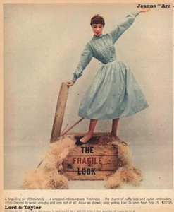 1956 Lord & Taylor: Jeanne of Arc Vintage Print Ad - Picture 1 of 1