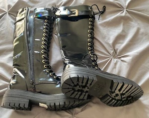 Damenstiefel lang Größe 6,5M Marke Gianni Bini - Farbe schwarz unverbindliche Preisempfehlung des Herstellers 179 $ - Bild 1 von 3