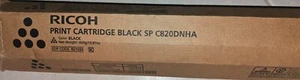 Genuine Ricoh Savin Lanier Black Toner SP C820DNHA  821026. Steal! - Picture 1 of 1