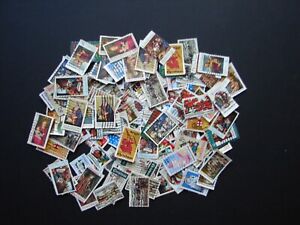 200 Used Christmas Stamps 60 Diff & 140 mixed