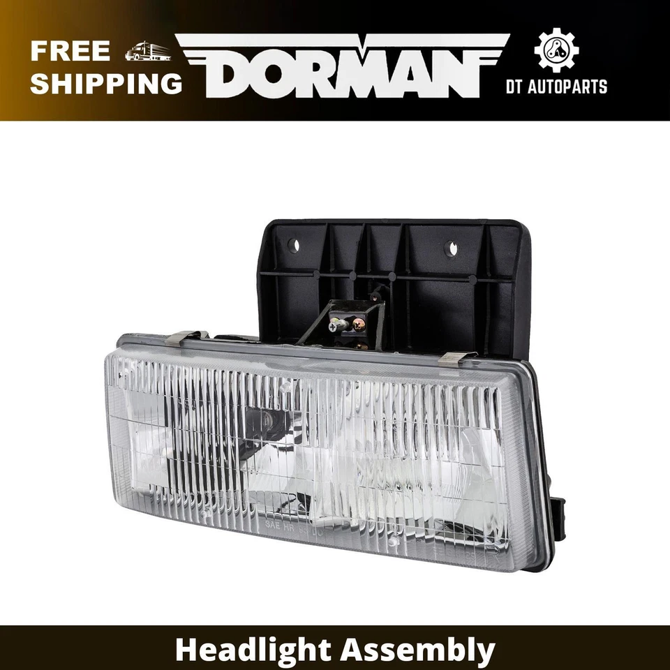 For 1996-2002 GMC Savana 3500 Dorman Headlight Assembly Right 1997 1998 1999 - Image 1 of 4