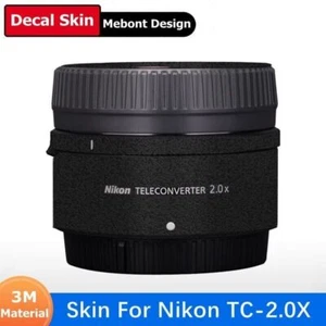 Recubrimiento de calcomanías para teleconvertidor Nikon Z TC-2.0X pegatina envoltura de vinilo capa de película 2,0X - Imagen 1 de 61