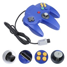 For Mario Kart Original N64 Nintendo 64Controller Control Pad Gamepad Deep Blue