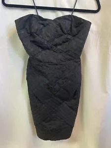 NEW Jean Paul Gaultier for Target Strapless Black Fitted Dress Size 1 - Picture 1 of 5
