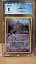 CGC 8 2007 Banette Reverse Holo Stamped Pokemon EX Power Keepers