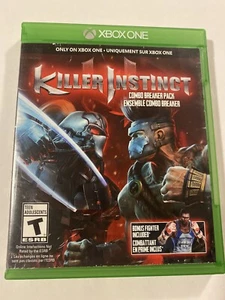 Killer Instinct - Microsoft XBOX ONE Case + Disc Cleaned/Tested Video Game - Picture 1 of 12