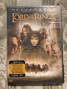 The Lord of the Rings: The Fellowship of the Ring DVD 2 Disc Set Brand New 2002 - Picture 1 of 7