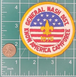 BSA Valley Forge Council, PA 1975 Know America Camporee, General Nash District - Foto 1 di 1