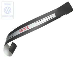 Pegatina de placa con cierre de puerta VW Golf MK4 GTI 25 aniversario genuina fabricante de equipos originales nuevo de lote antiguo - Imagen 1 de 1
