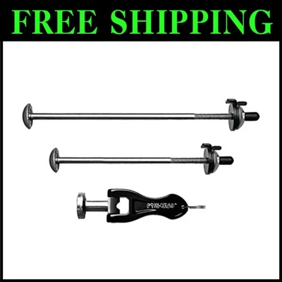 Quick Release Bicycle Lock Skewers - 2 Pack for Enhanced Wheel Protection - Image 1 of 4