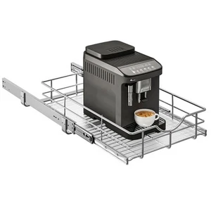 Soft Close Slide Out Cabinet Shelf, 14" W x 21" D Pull Out Drawers for Kitche... - Picture 1 of 7