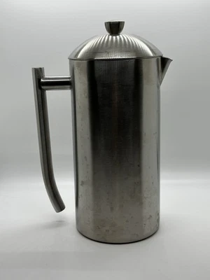Cafetera de prensa francesa de acero inoxidable cepillado Frieling - 44 oz 0131 Foto 1 de 4