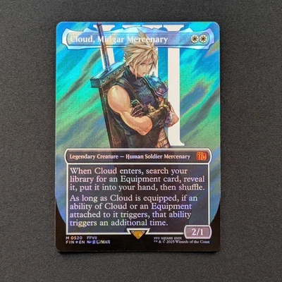 MTG \>> Cloud, Midgar Mercenary (Surge Foil) (NM) <<// - Bild 1 von 4
