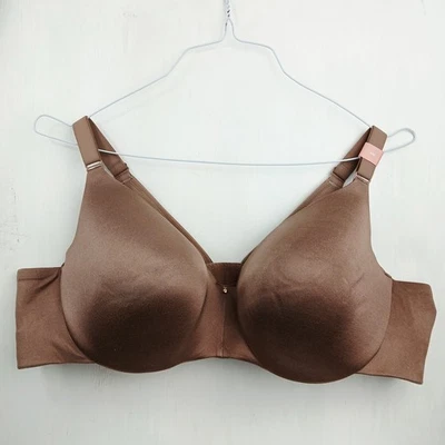Lane Bryant Cacique Women's Brown Bra 46C Lightly Lined Balconette Underwire - Image 1 of 4