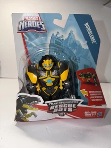 Playskool Hero Transformer Rescue Bot Bumblebee-Robot to Raptor caja dañada - Imagen 1 de 4