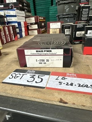 Juego de anillos de pistón de motor Sealed Power E-270X .20 Foto 1 de 2