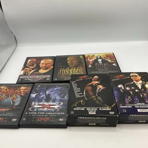 TNA Wrestling Cross The Line 2008 DVD Sets Plus Turning Point Final Res Lots - Imagen 1 de 2