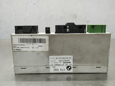 613507199885 modulo elettronico BMW SERIE 3 CABRIO E93 320D 2010 791472 - Immagine 1 di 4